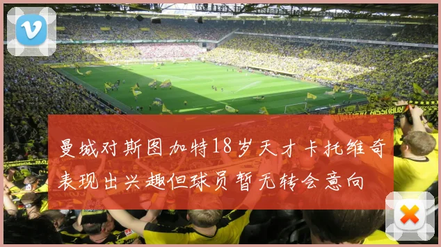 曼城对斯图加特18岁天才卡托维奇表现出兴趣但球员暂无转会意向